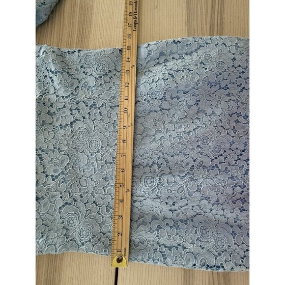 Bardot Karlie Cold Shoulder Black Lace women Dress Size 6 blue mini dress - Picture 14 of 16